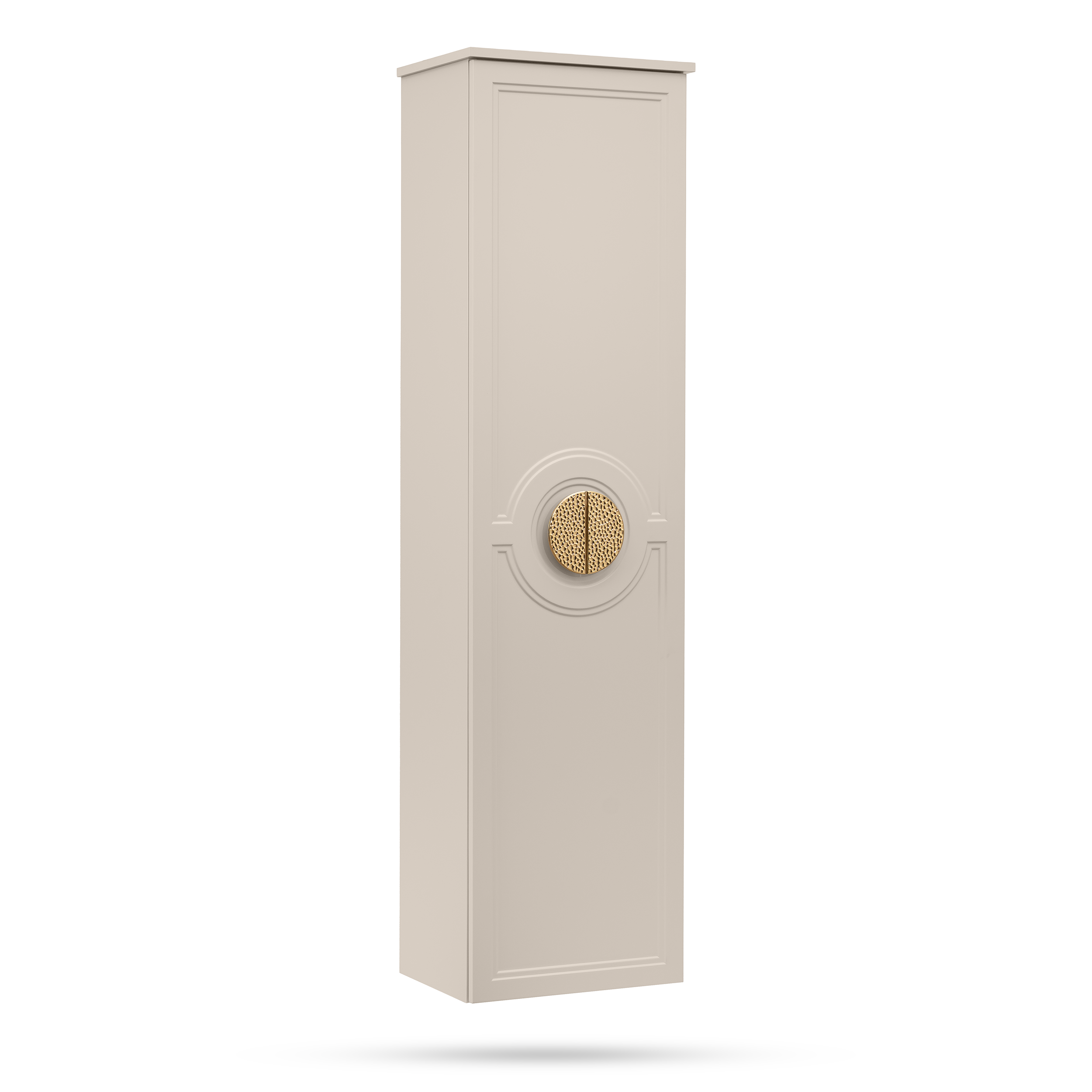 Słupek wiszący szafka do łazienki LILA kaszmir satynowy mat