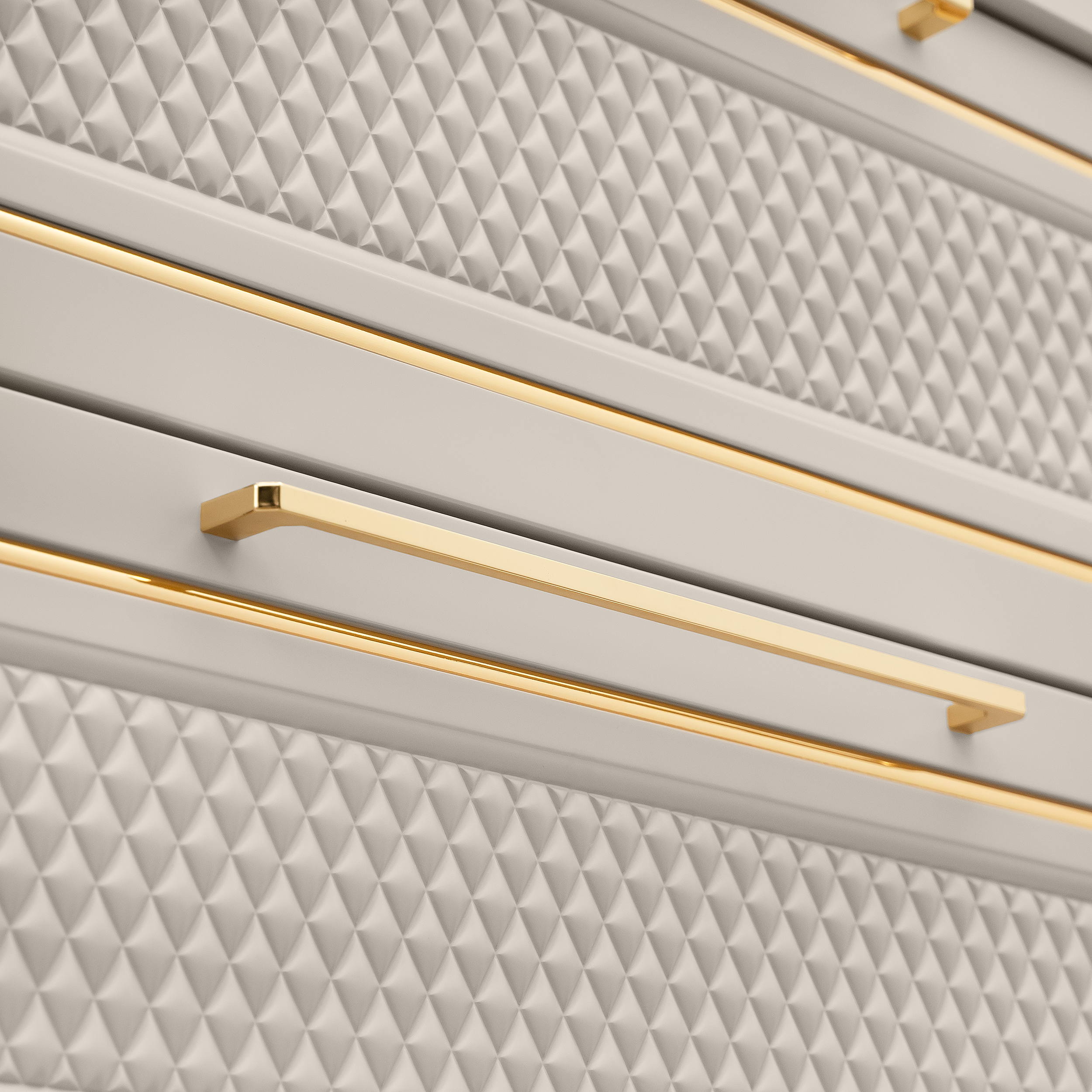 Elegancka szafka pod umywalkę Diana Karo satynowy kaszmir - obrazek 2