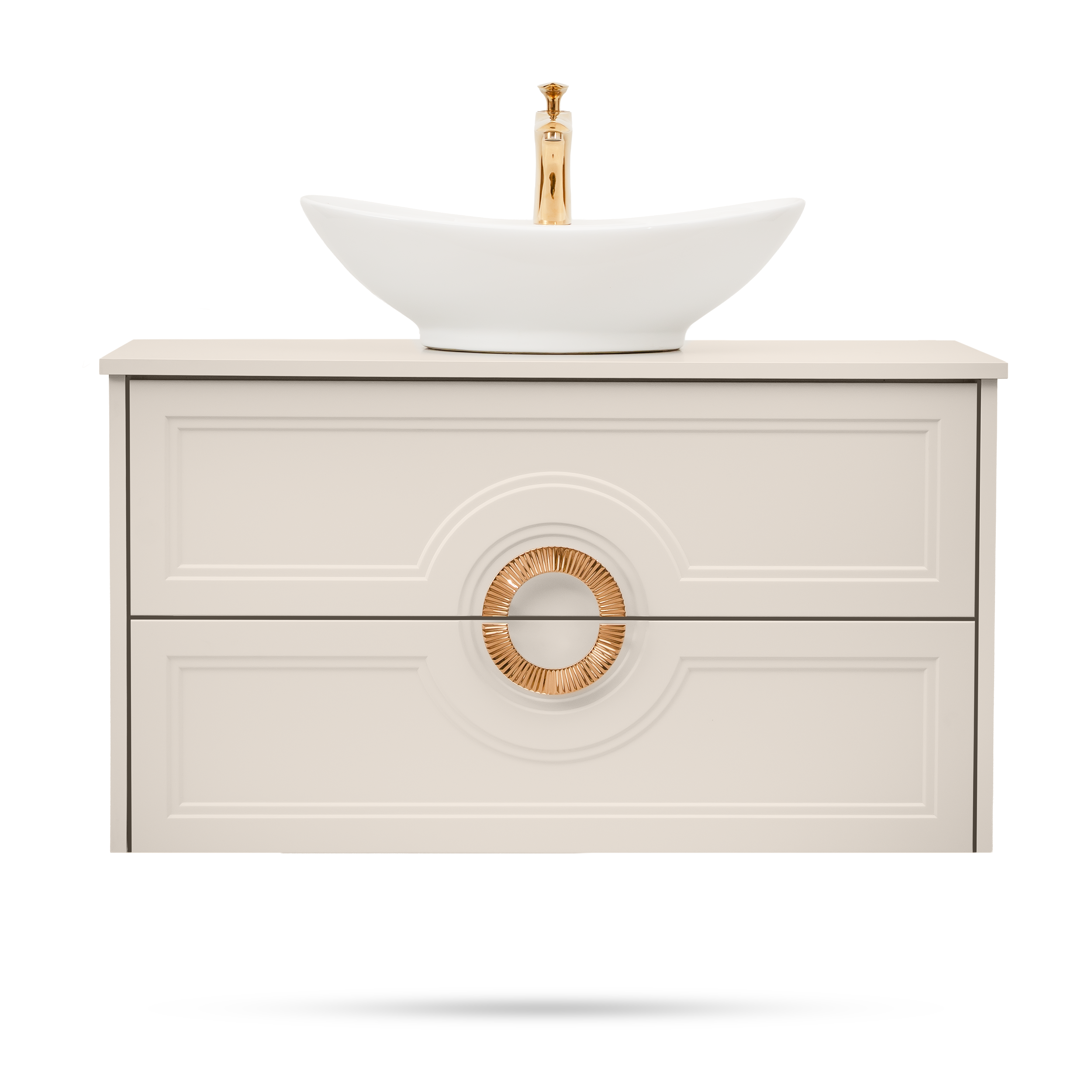 Elegancka szafka pod umywalkę LILA satynowy kaszmir - obrazek 4